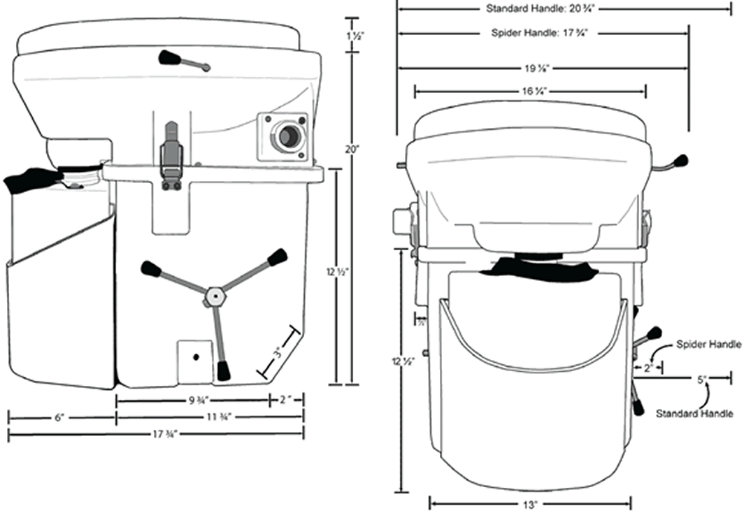 Nature's Head Composting Toilet